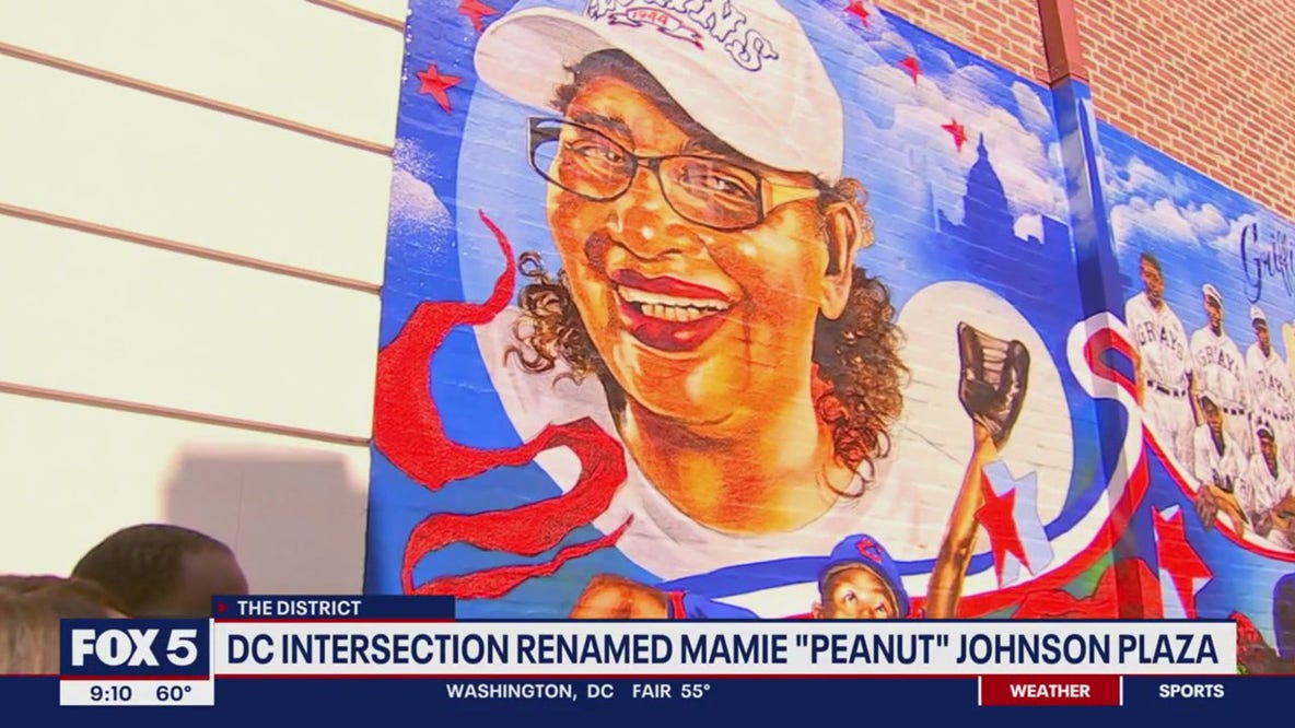 DC intersection formerly known as Dave Thomas Circle renamed Mamie 'Peanut' Johnson Plaza